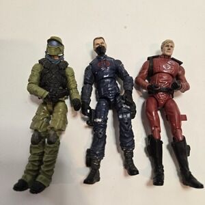 Vintage Rare G.I. JOE  Action Figures Lot‎ of 3